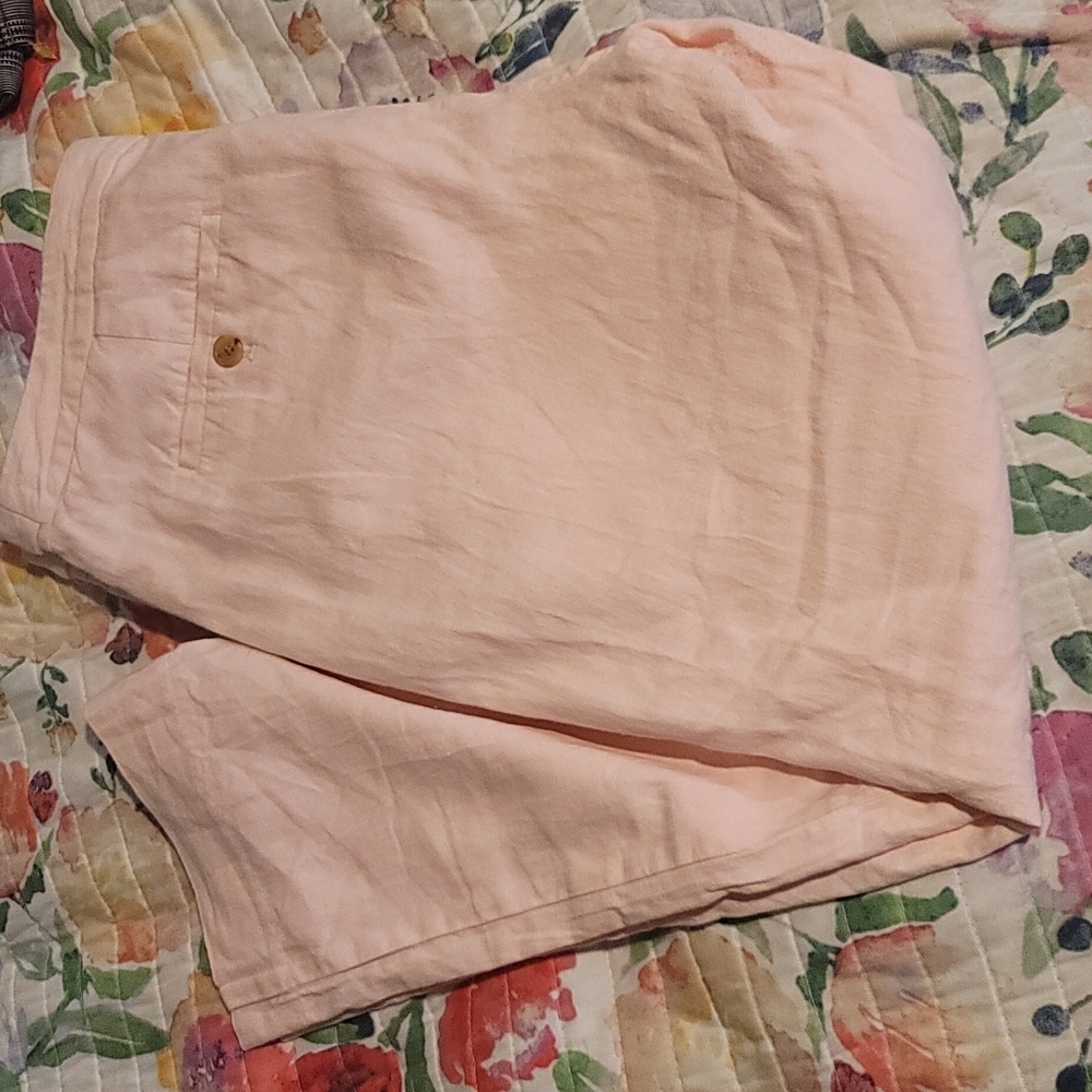 Banana Republic Avery Linen Blend Tailored  Pants